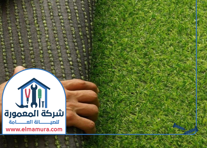 تركيب عشب في الشارقة 9 قص خرسانة في الشارقة