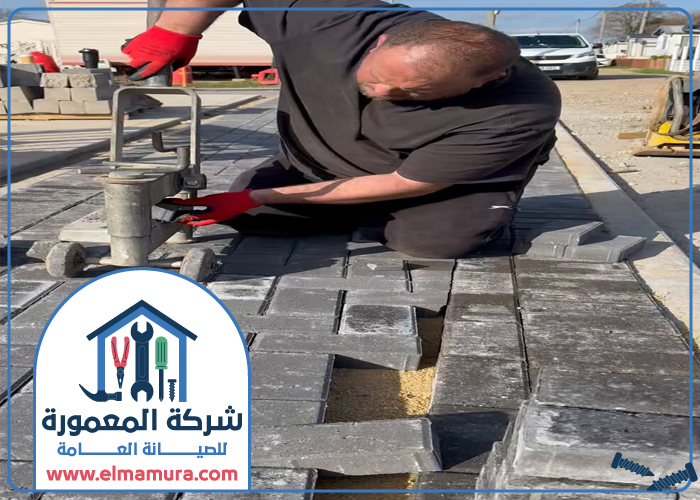 تركيب انترلوك في ند شما 1 تركيب انترلوك