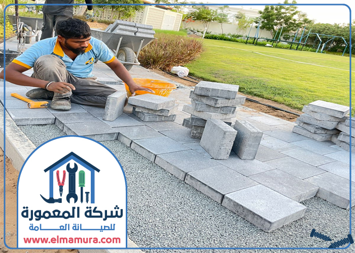 تركيب انترلوك في القصيص 5 تركيب انترلوك في القصيص