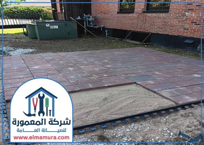 تركيب انترلوك في بني ياس 4 تركيب انترلوك في بني ياس